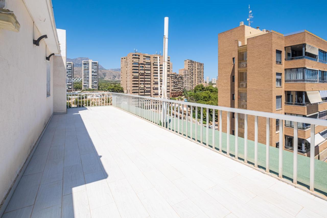 Ferienwohnung Penthouse Bella Vista Benidorm Exterior foto
