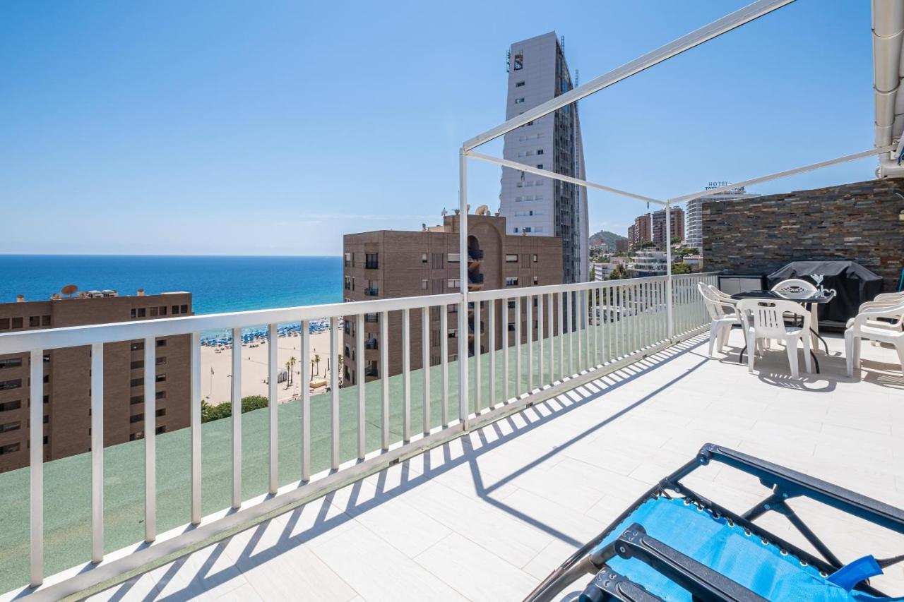 Ferienwohnung Penthouse Bella Vista Benidorm Exterior foto
